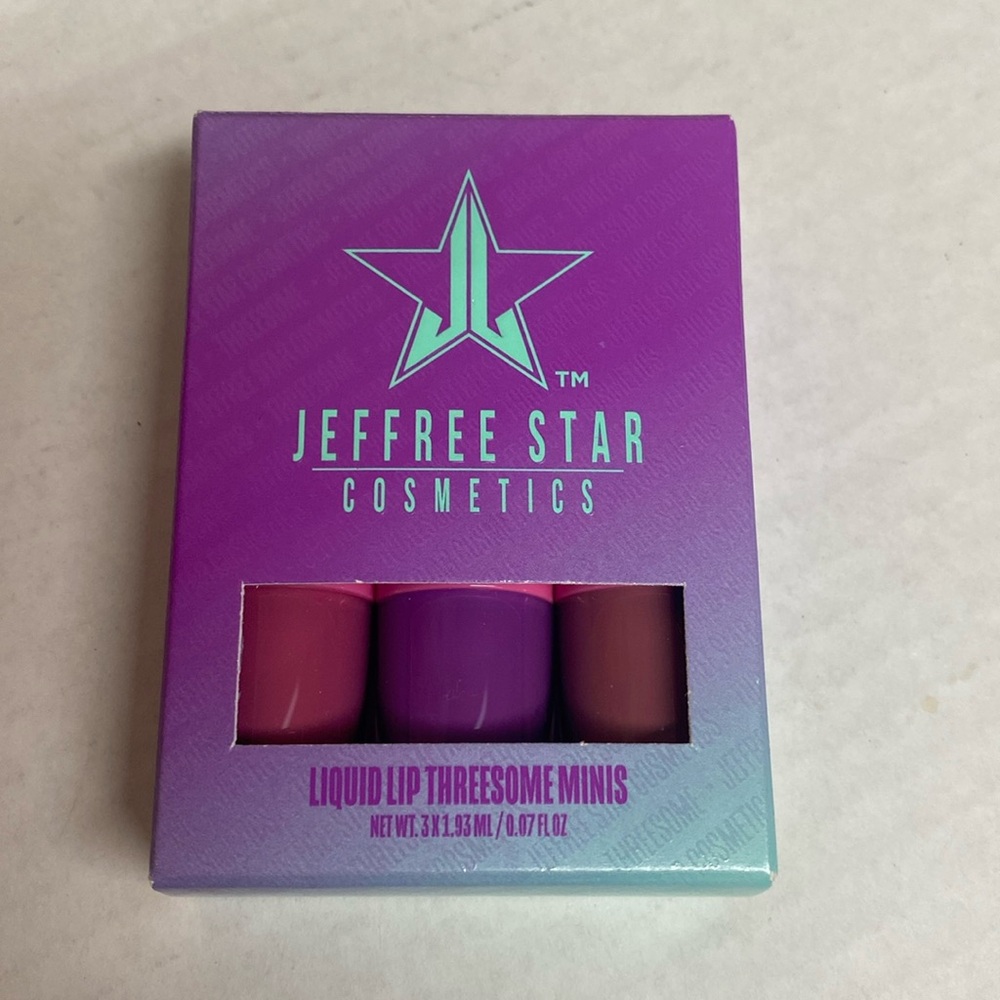 Jeffree Star Liquid Lip Threesome Minis